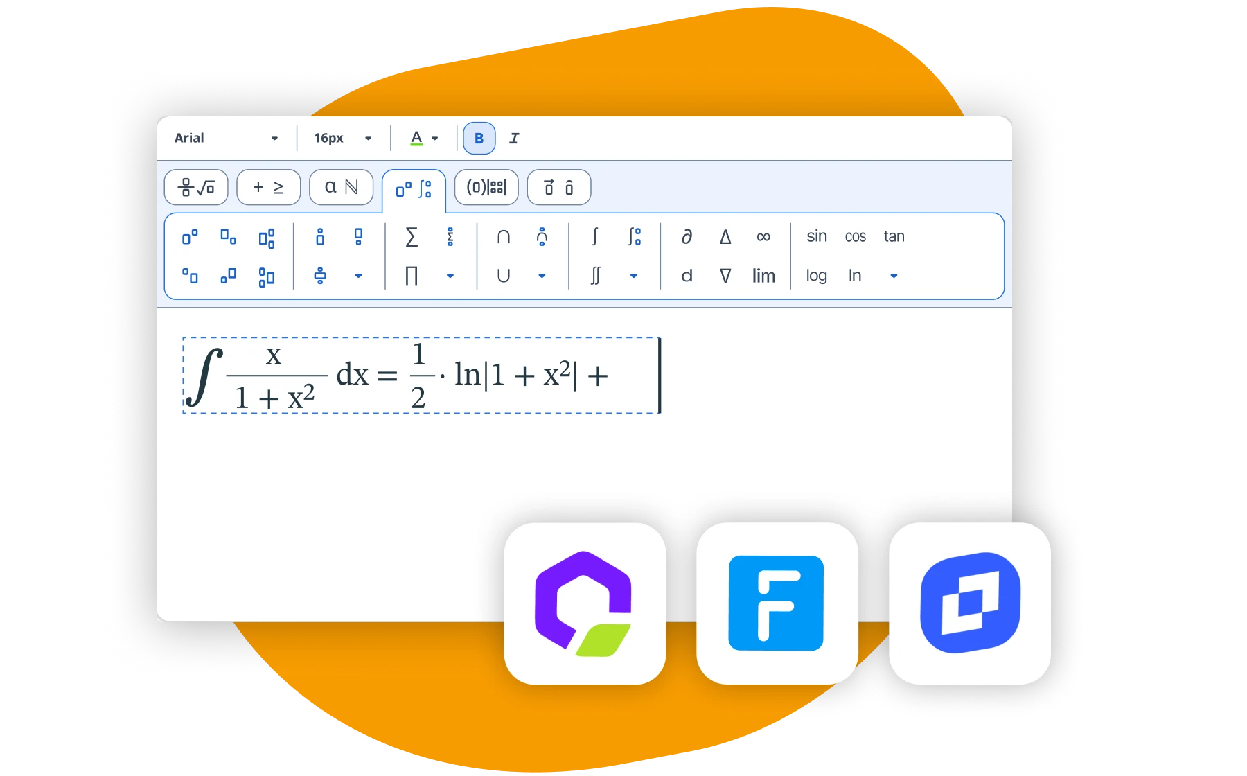 MathType HTML 编辑器